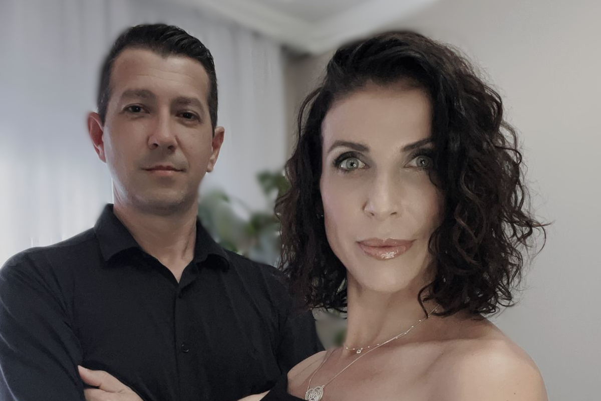 Marcos Gundel e Gisele Vam Beck